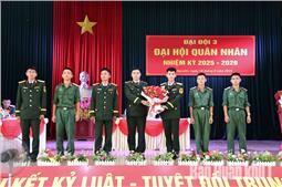 Chỉ đạo tổ chức làm điểm Đại hội quân nhân nhiệm kỳ 2025-2028